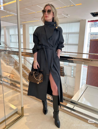 Long trench coat
