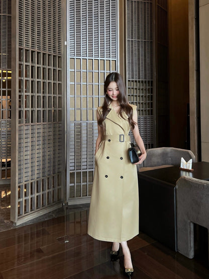 Detachable Two-Piece Trench Coat