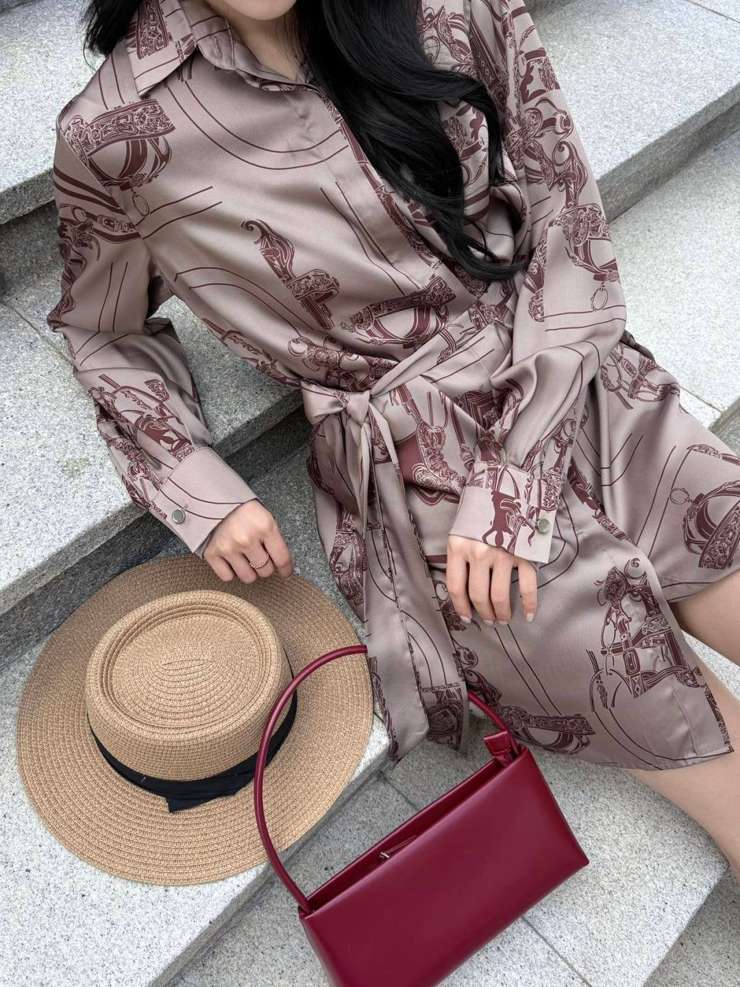 Printed Dress