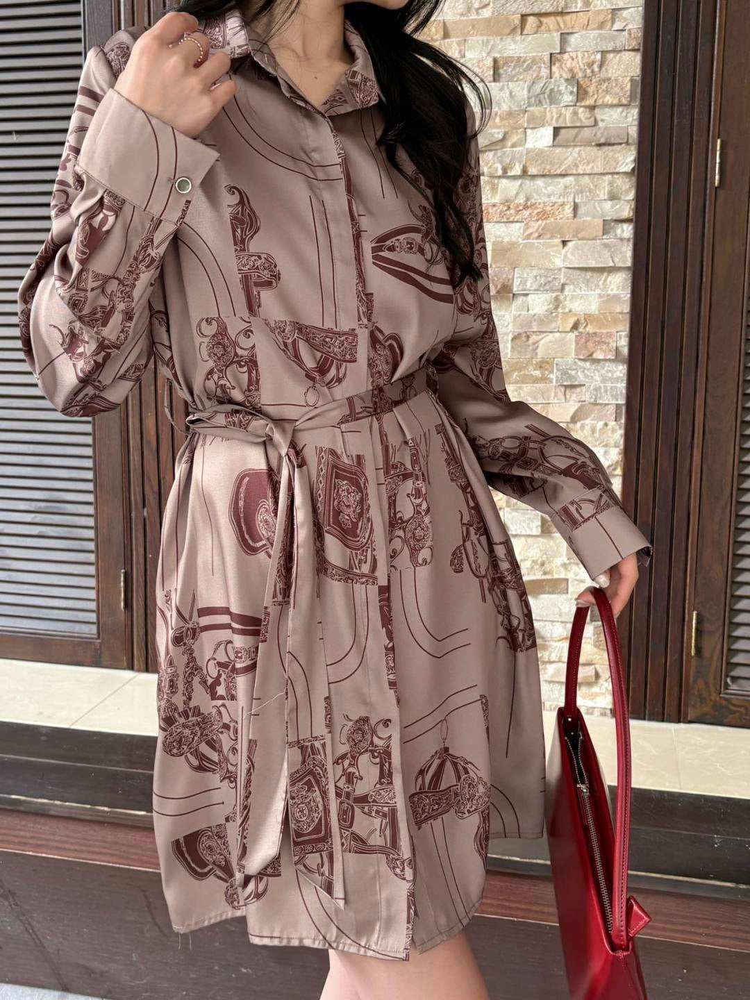 Printed Dress
