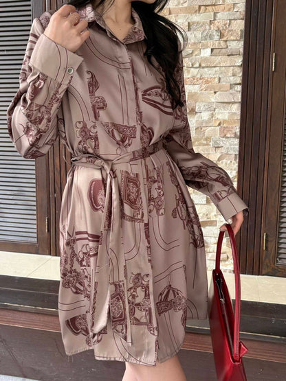 Printed Dress
