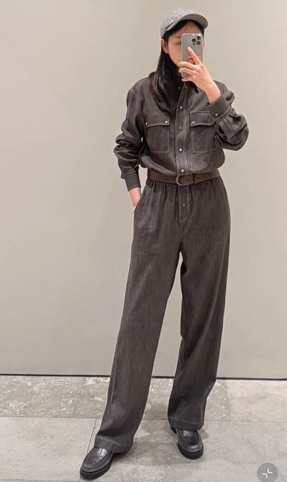 Old-school style jumpsuit