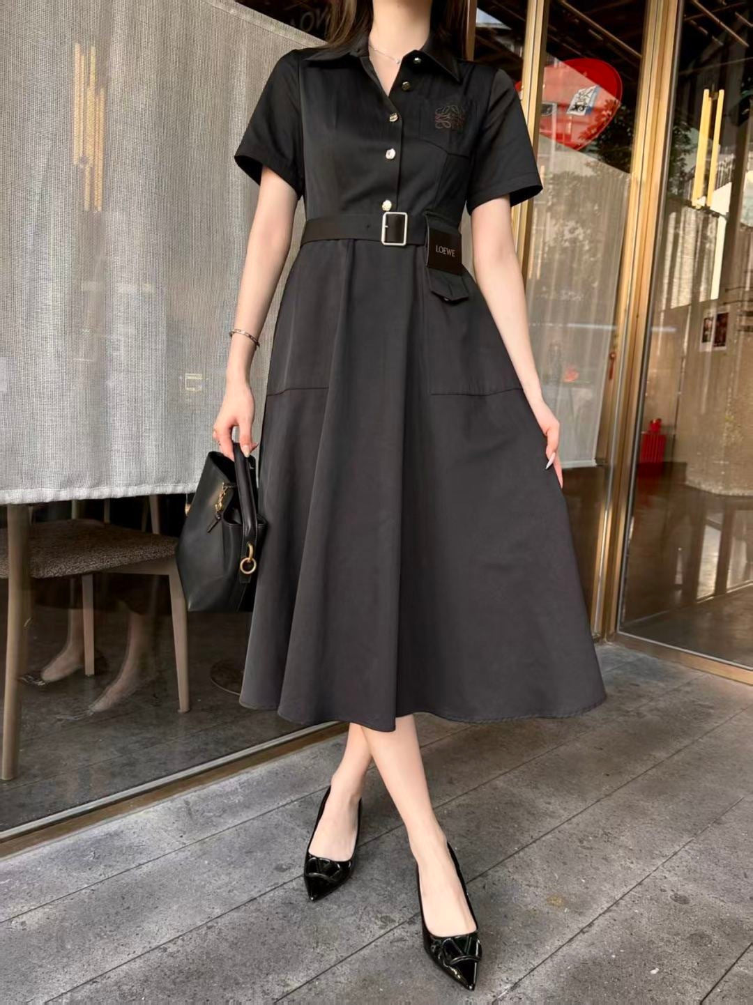 Embroidered Long Dress