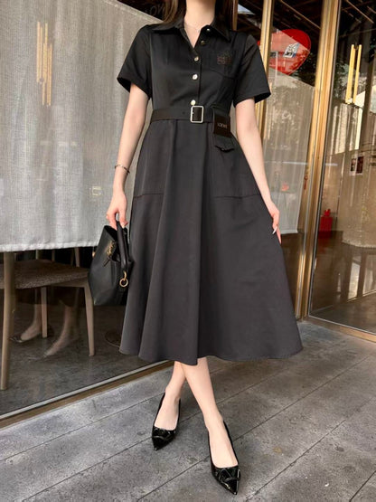 Embroidered Long Dress