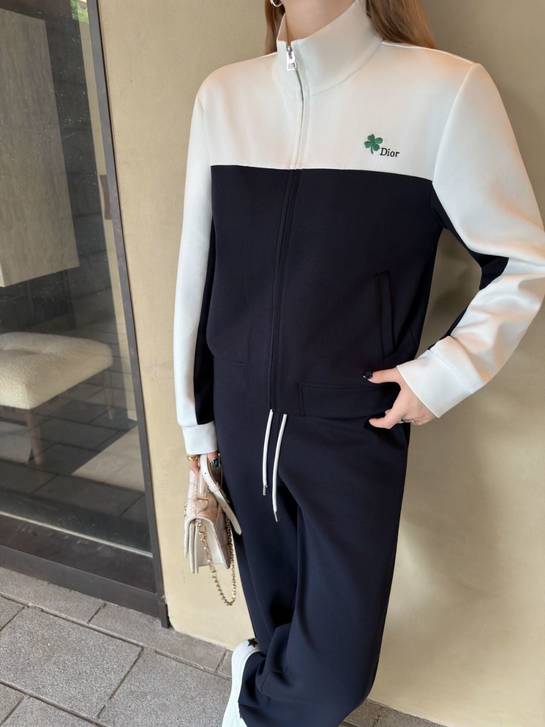 Casual Color-Blocked Set