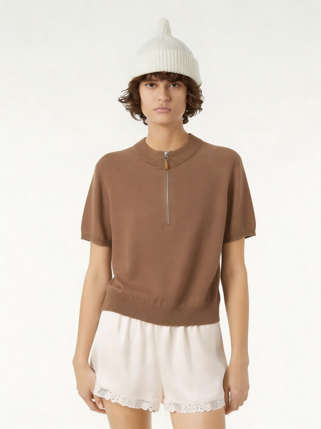 Silk and Wool T-shirt