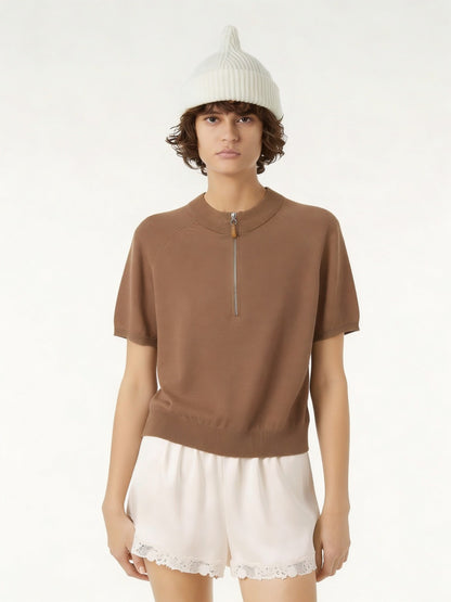 Silk and Wool T-shirt