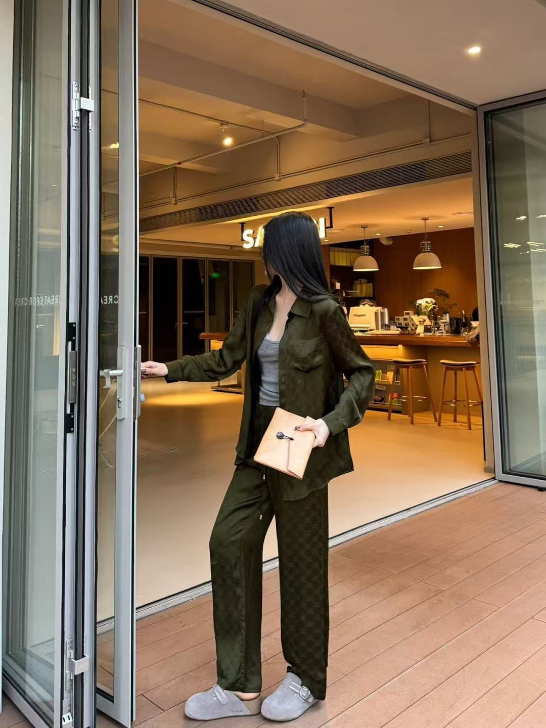 Jacquard Casual Relaxed Suit