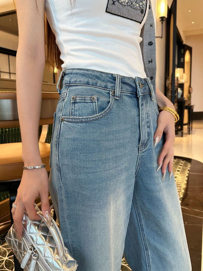 Straight Leg Jeans