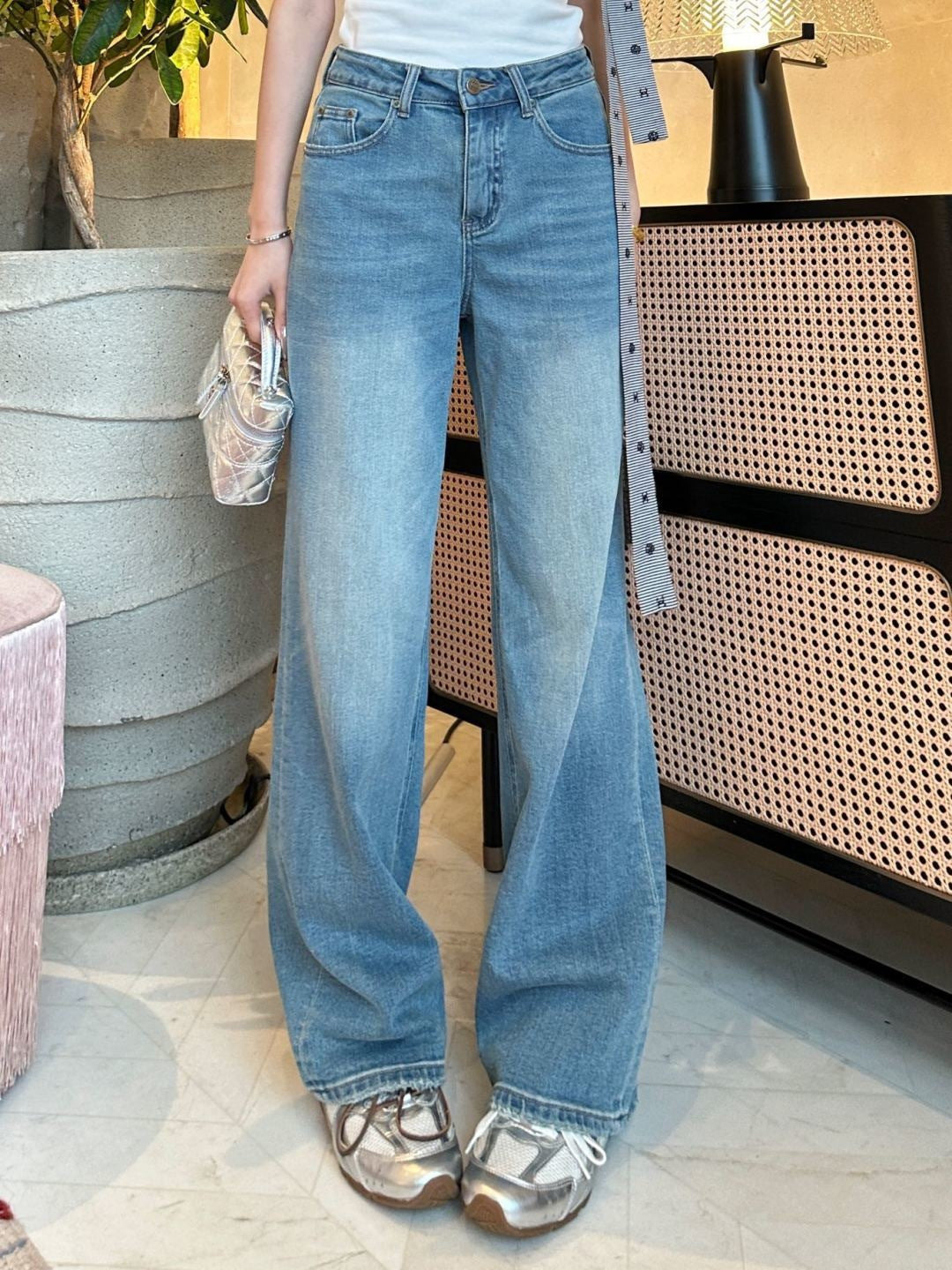 Straight Leg Jeans