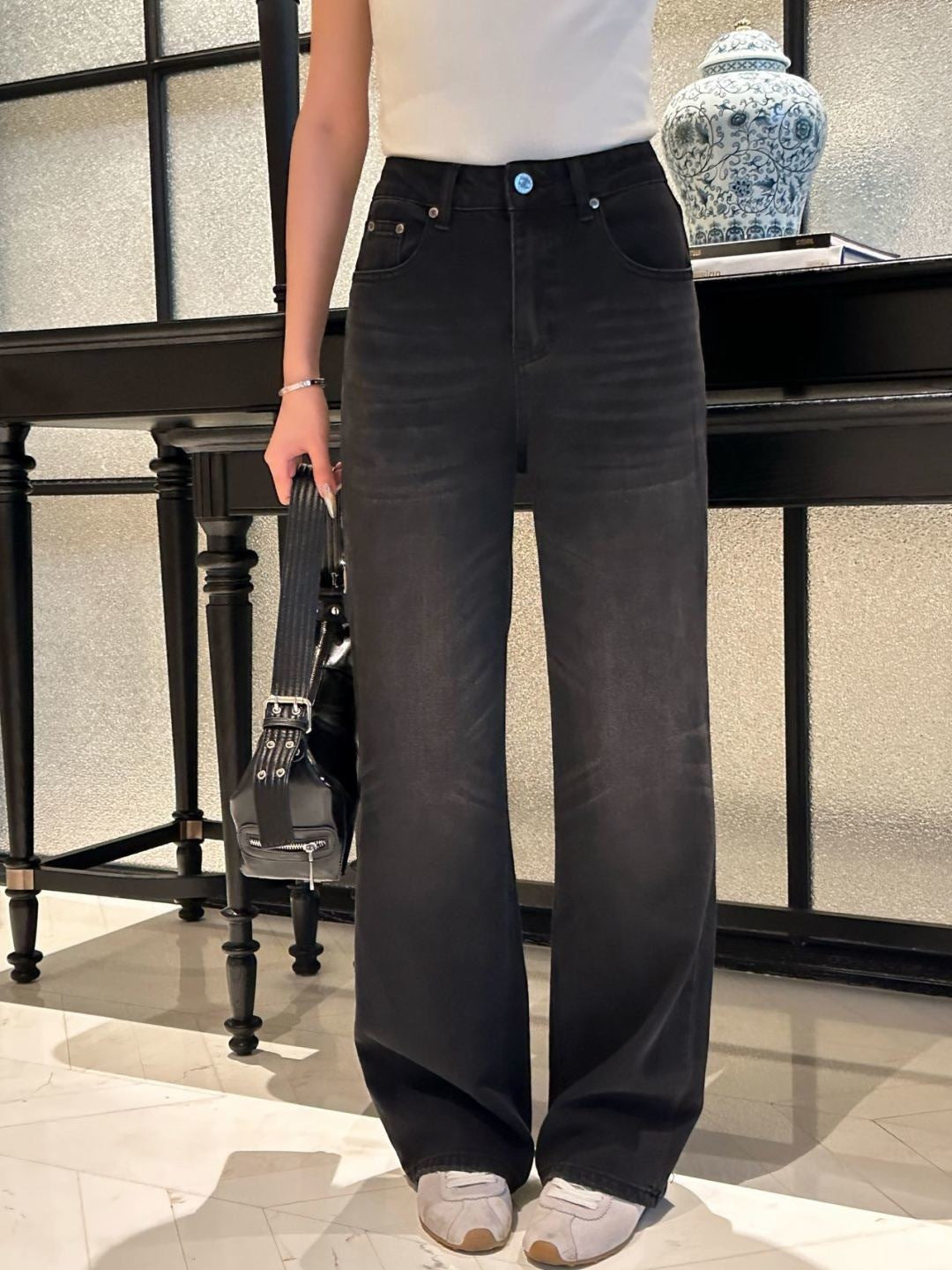 Straight Leg Jeans