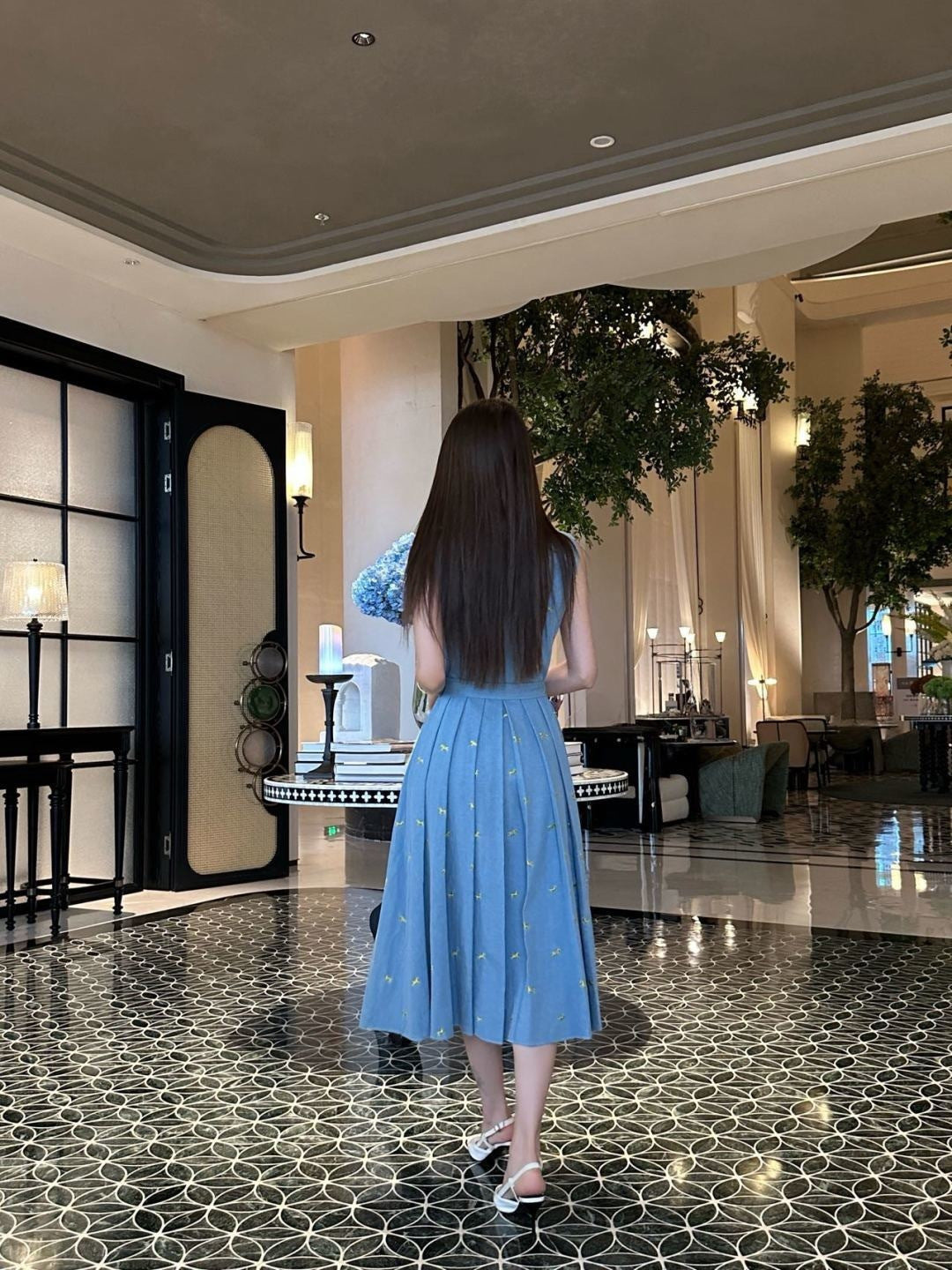 Sleeveless Long Dress