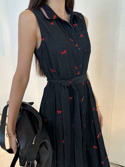 Sleeveless Long Dress