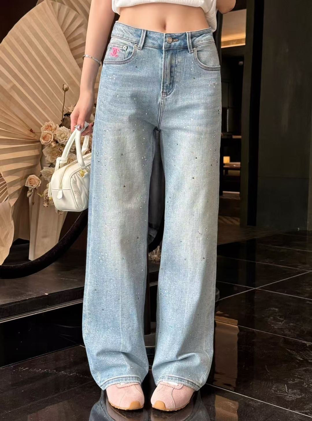 Straight Leg Jeans
