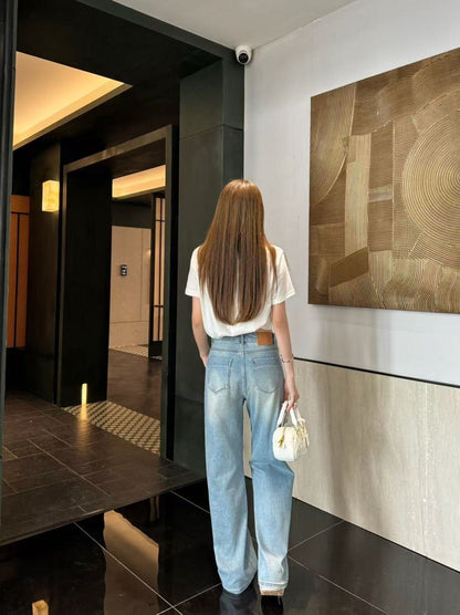 Straight Leg Jeans