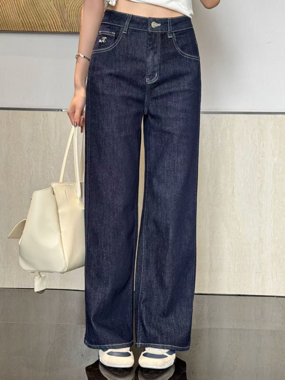 Straight Leg Jeans