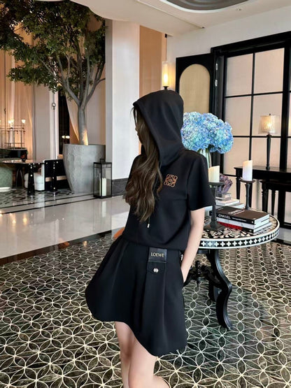 Casual Hooded Set
