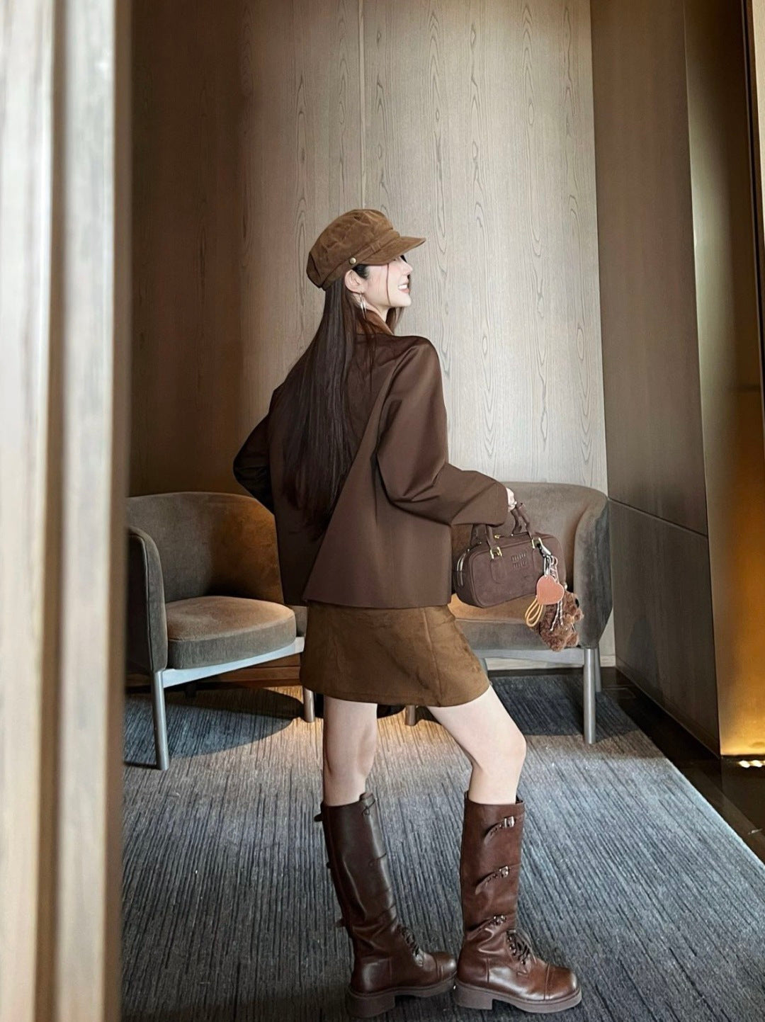 Short trench coat