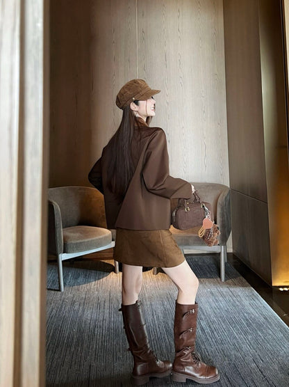 Short trench coat