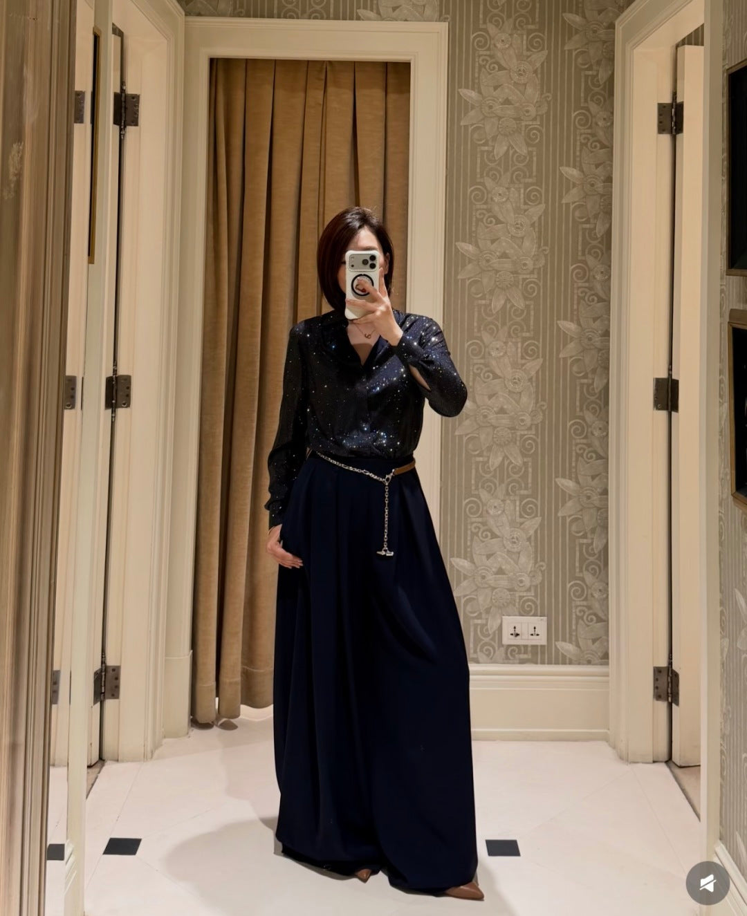 Vintage-inspired trousers