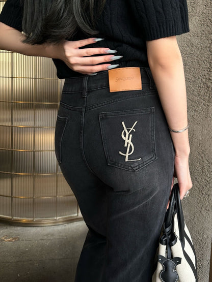Flared Slim Fit Jeans