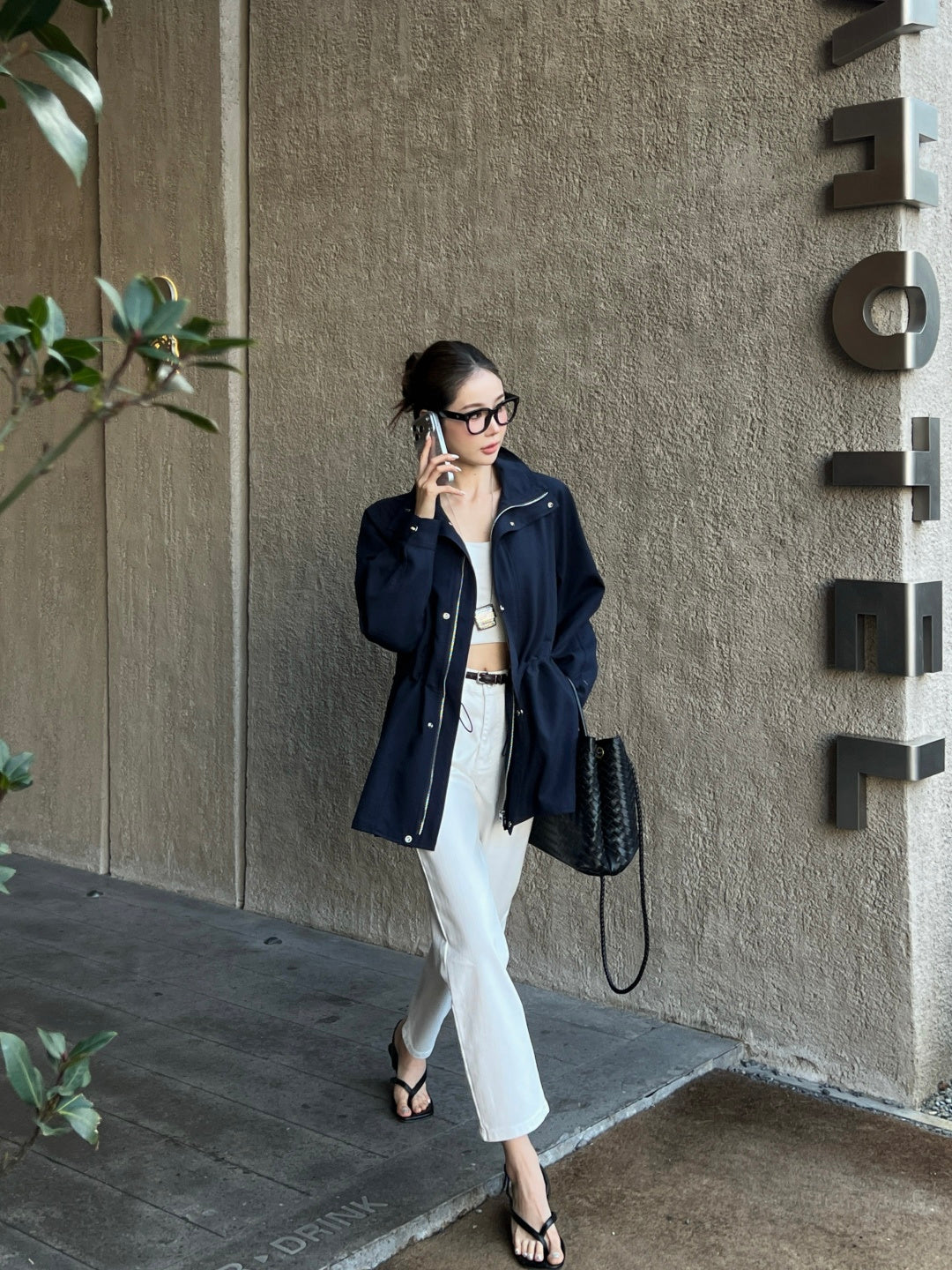 Classic Mid-Length Trench Coat