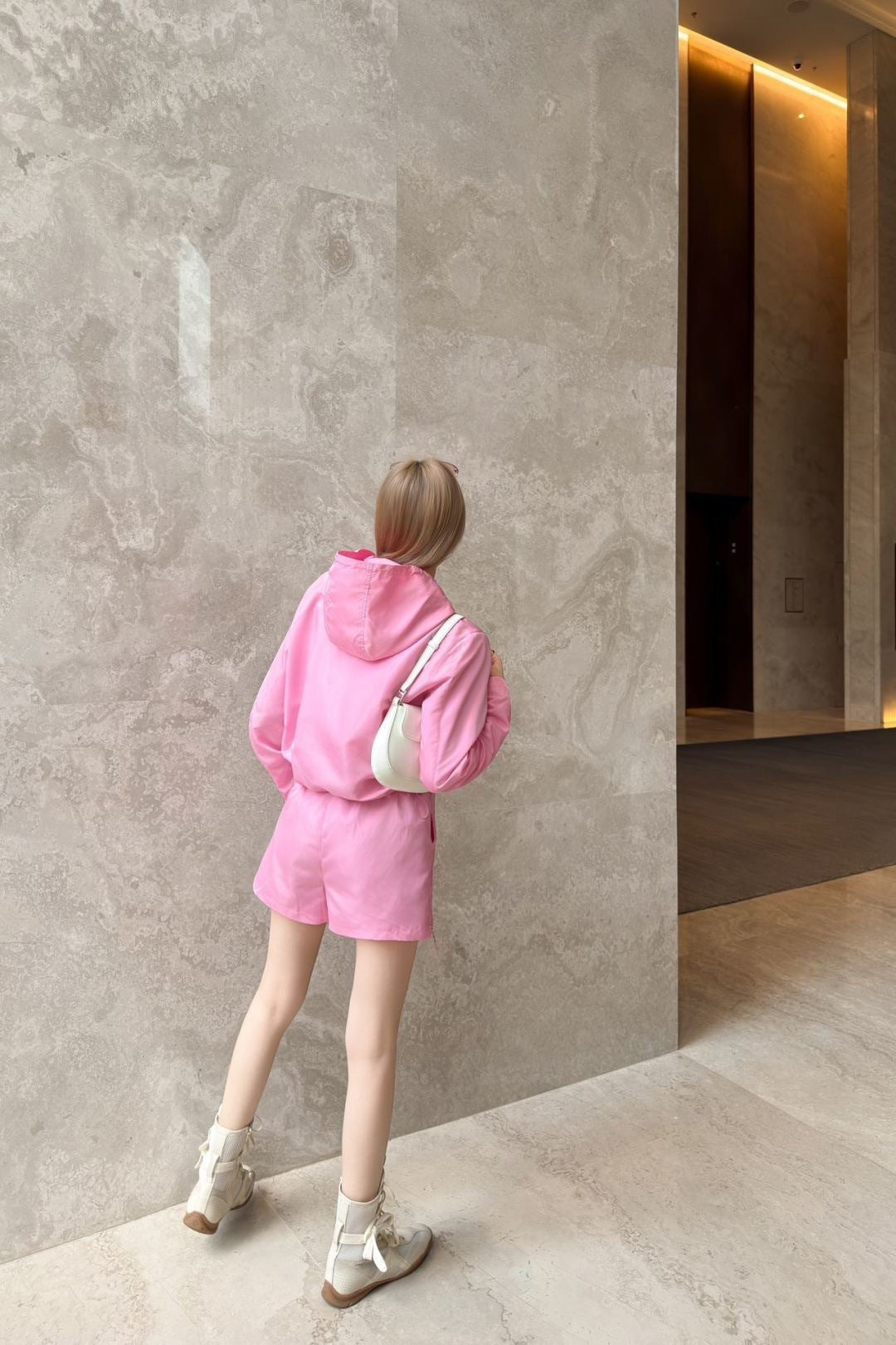 26ss Stylish Nylon Suit