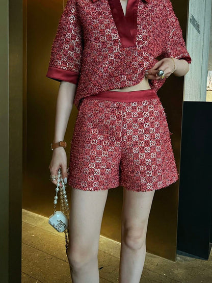 26ss Jacquard Shorts