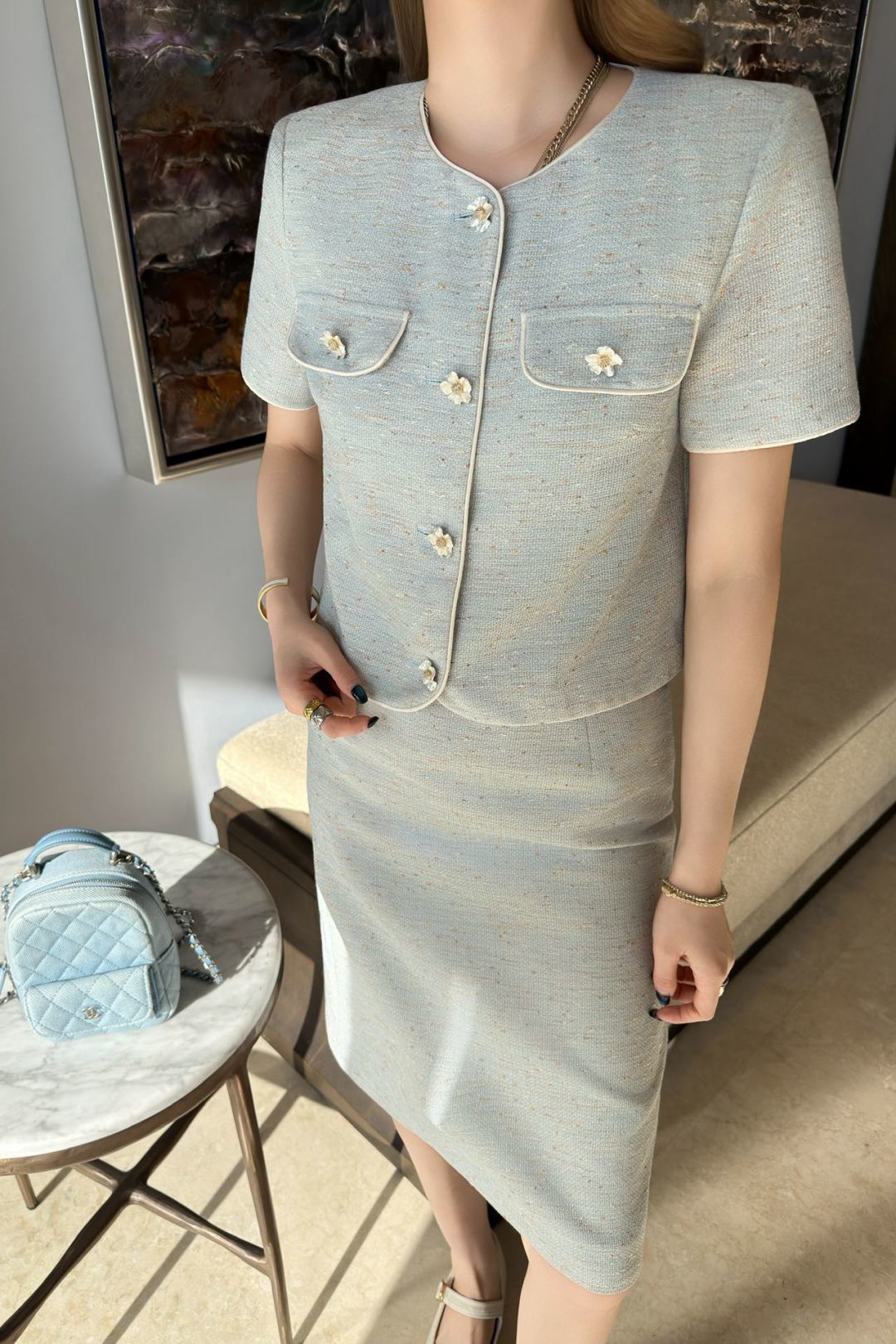 26ss Youthful-looking matching set