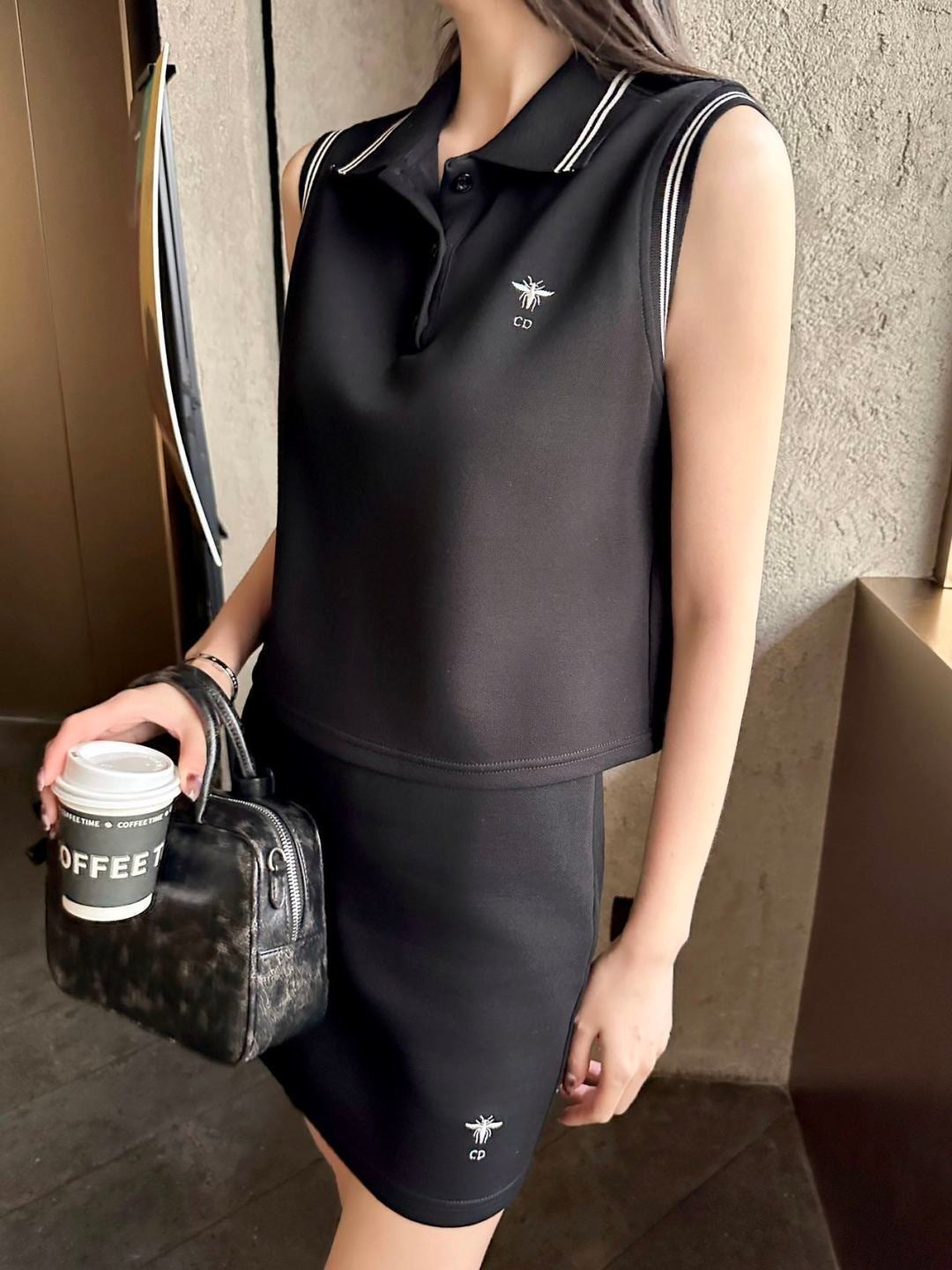 26ss Embroidered Casual Set