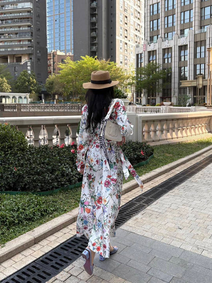 26ss Floral Pattern Dress