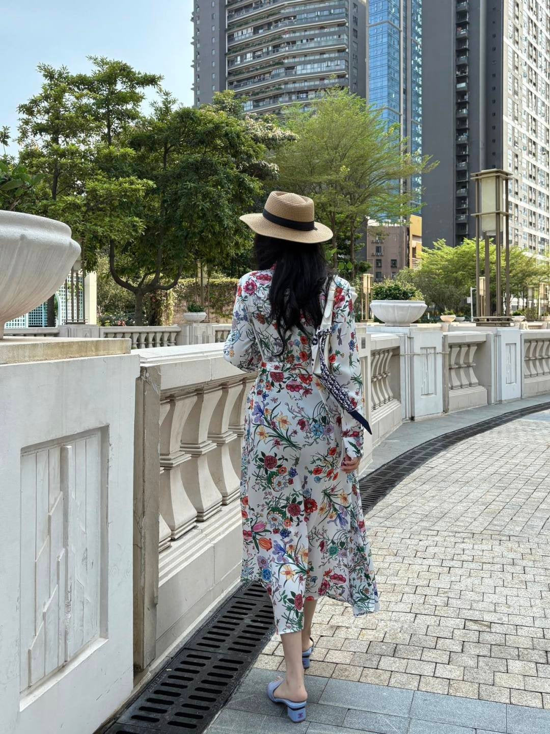 26ss Floral Pattern Dress
