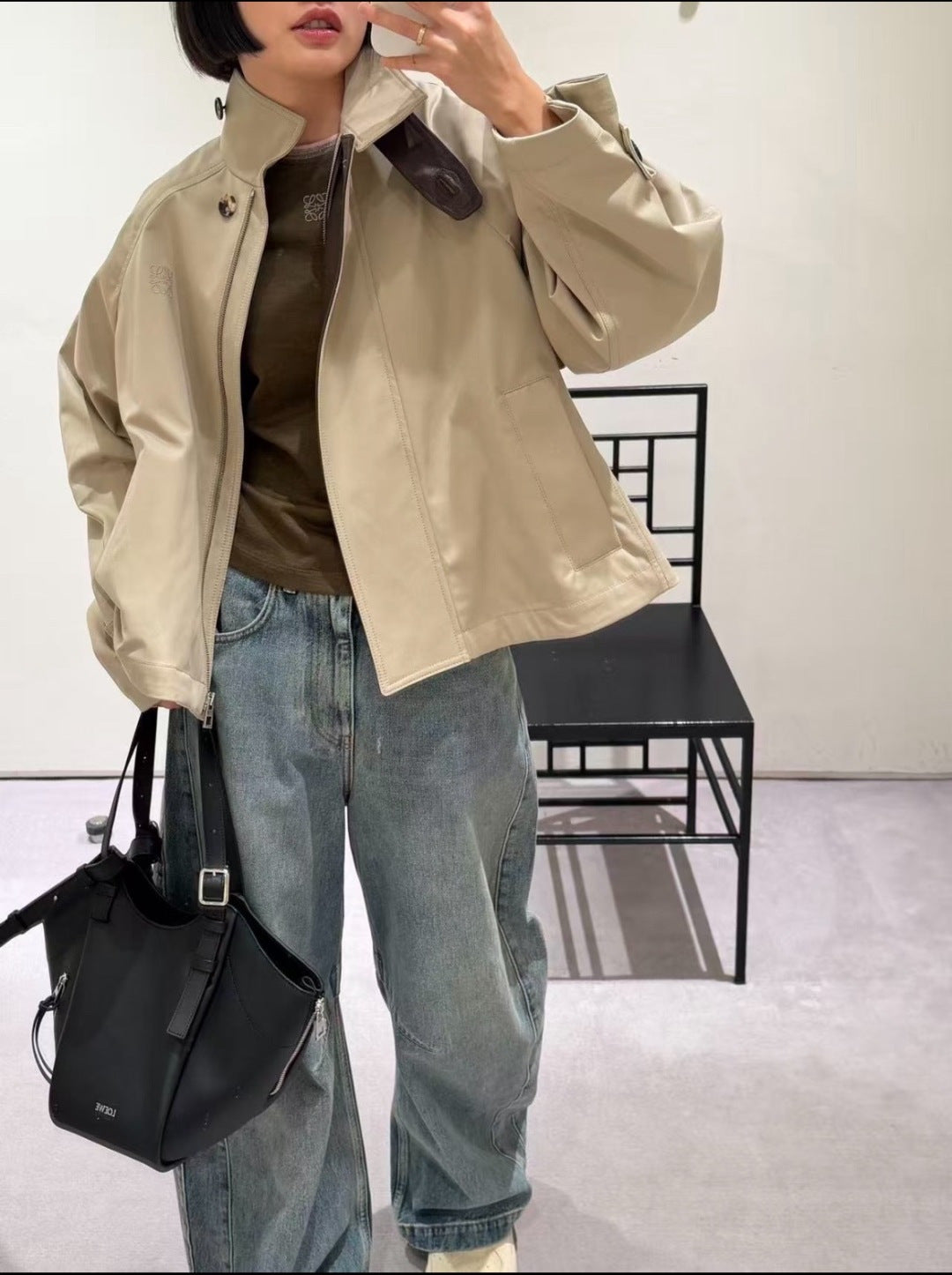 26ss A-line trench coat