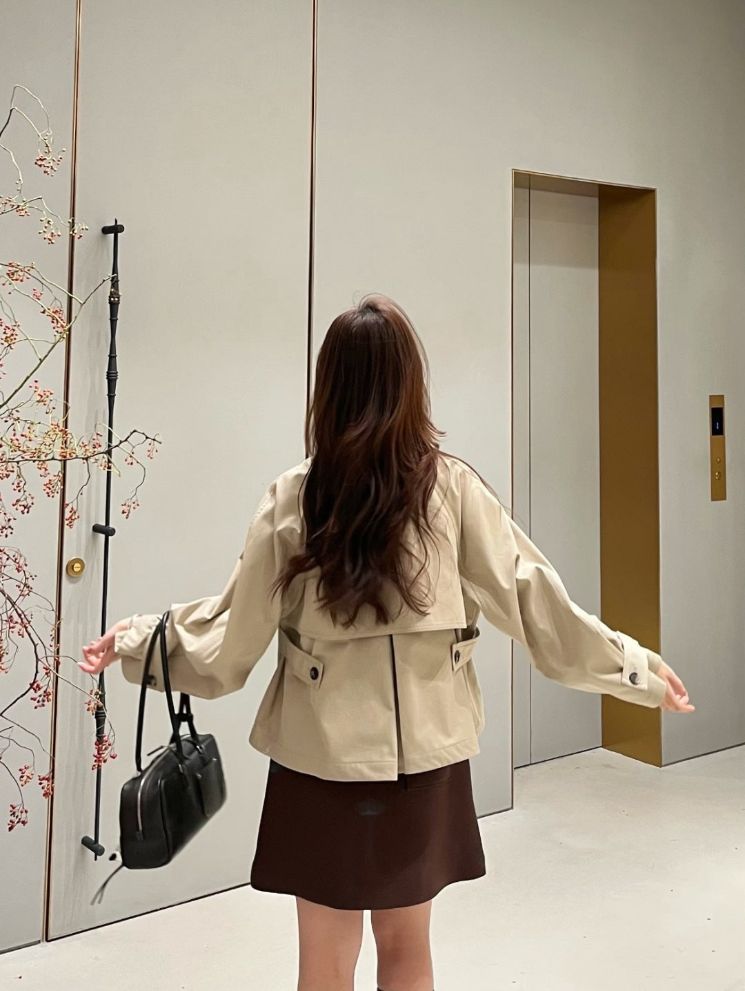 26ss A-line trench coat