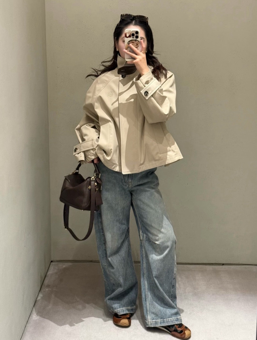 26ss A-line trench coat