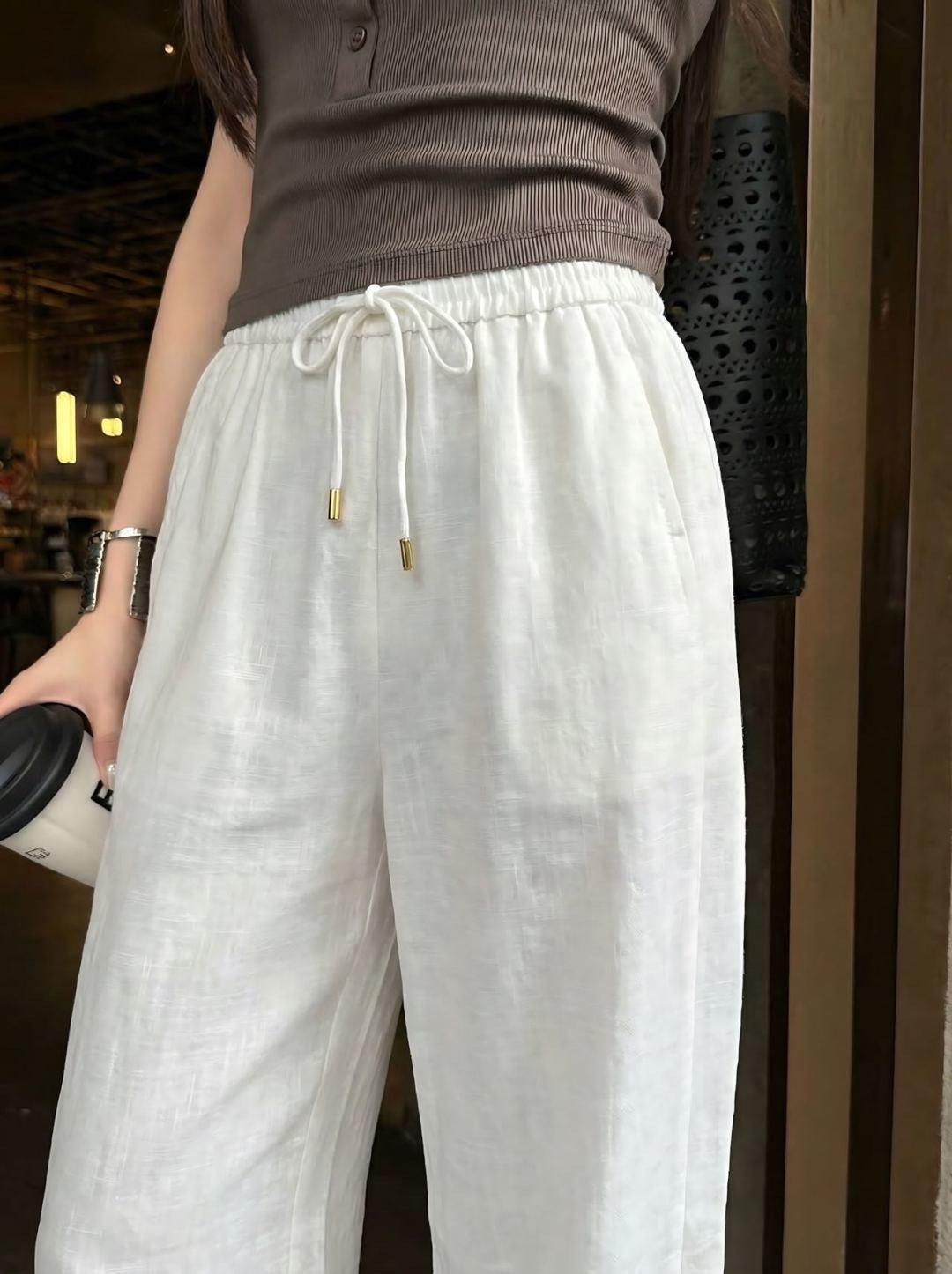 26ss Wide-leg trousers