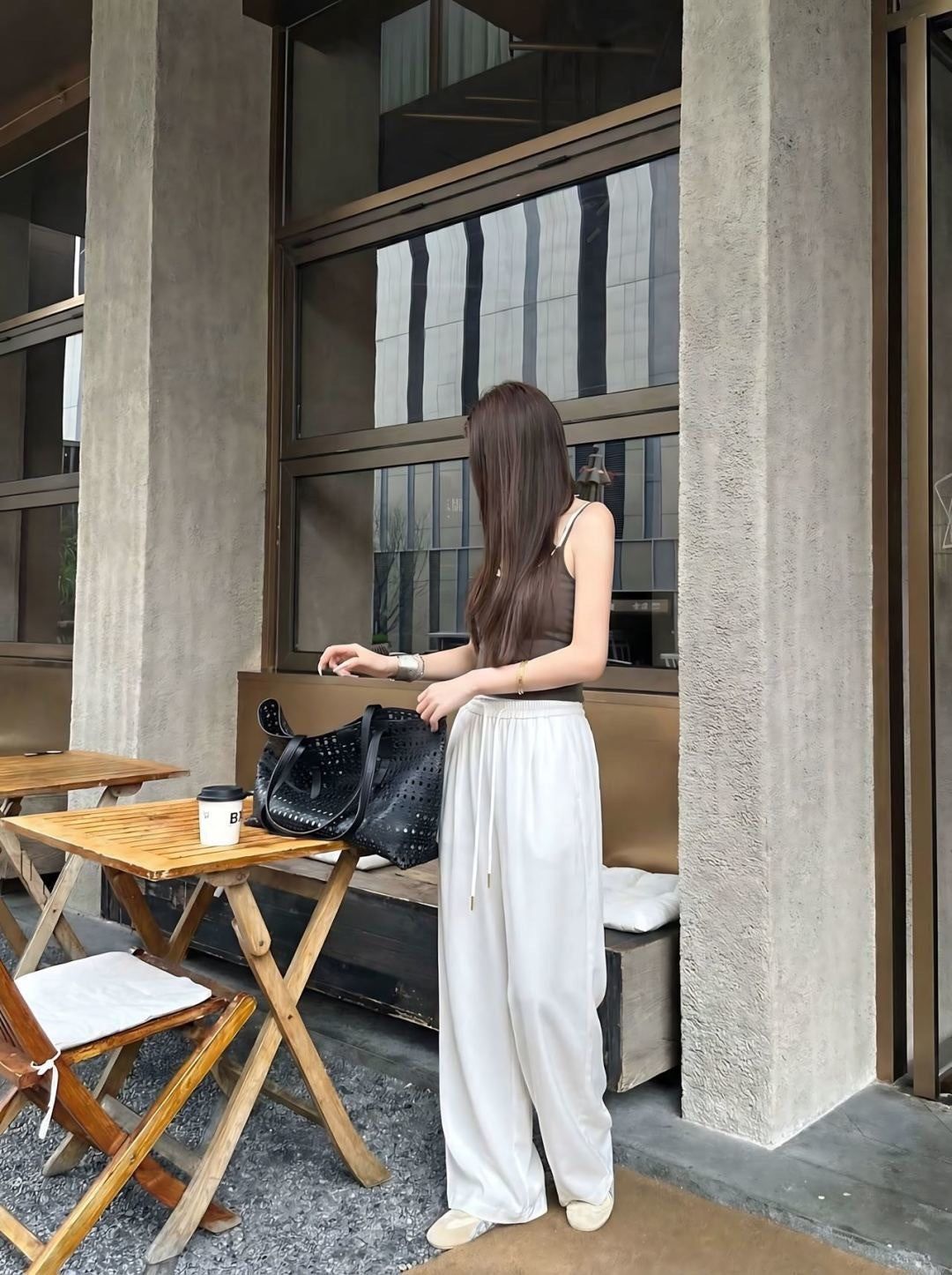 26ss Wide-leg trousers