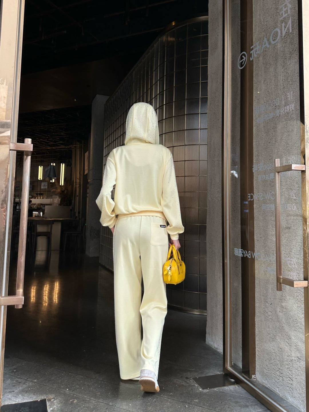 26ss Logo-embellished straight-leg pants