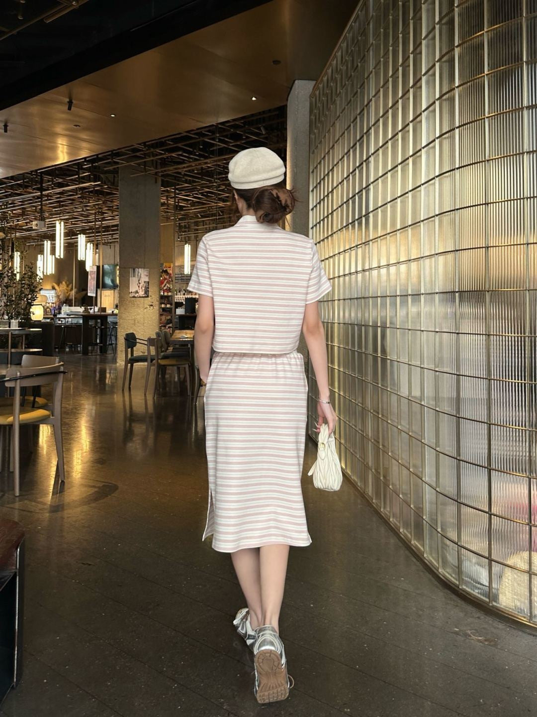 26ss Casual Striped Set