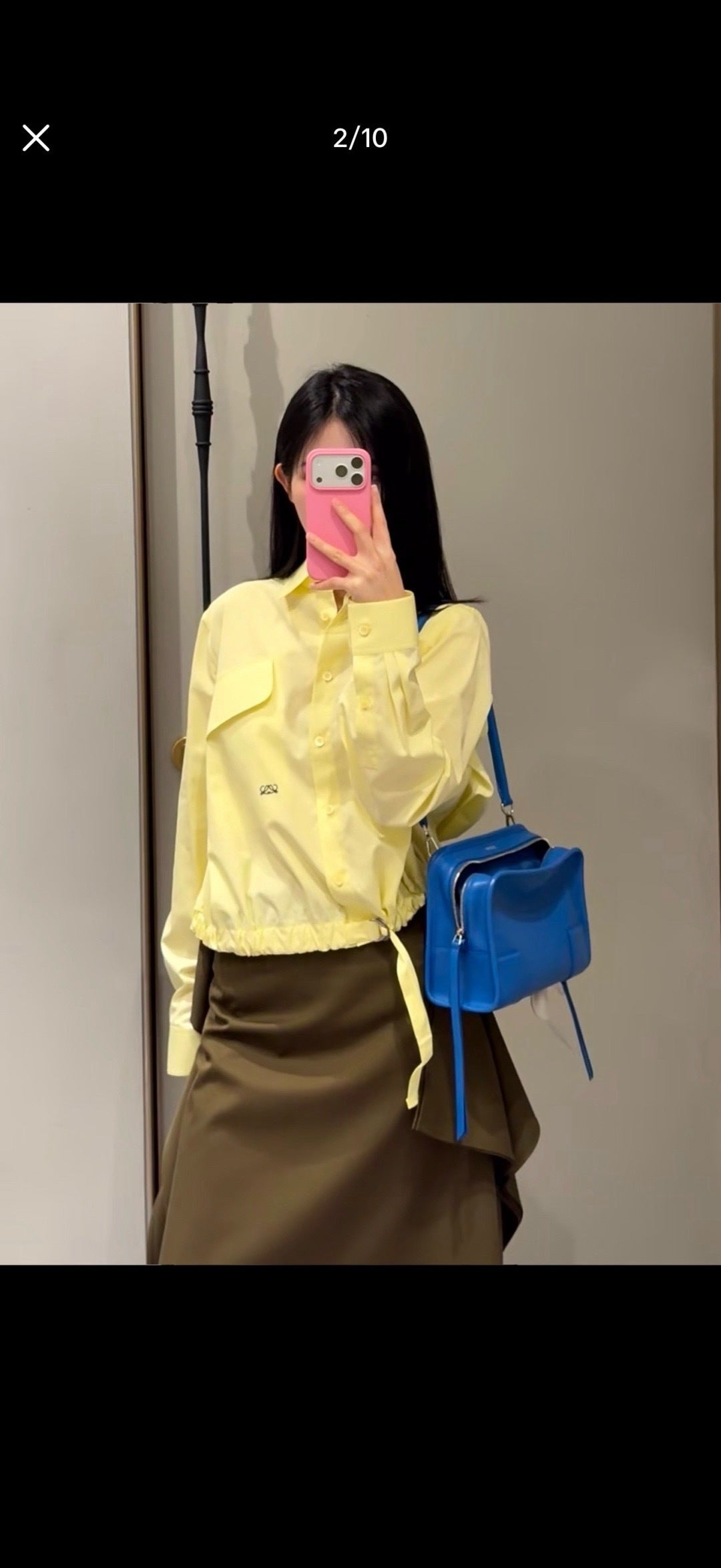 26ss Lemon Yellow Shirt