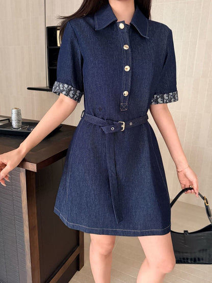 26ss Denim Dress