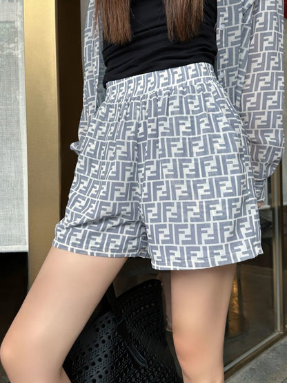 26ss Double F Shirt Set