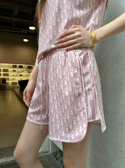26ss Printed Casual Suit