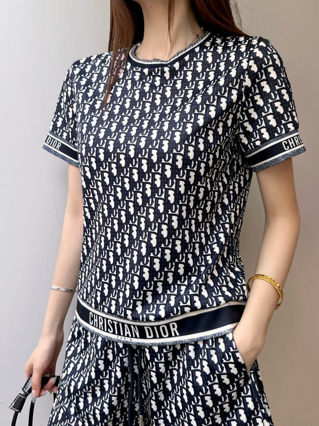 26ss Printed Casual Suit