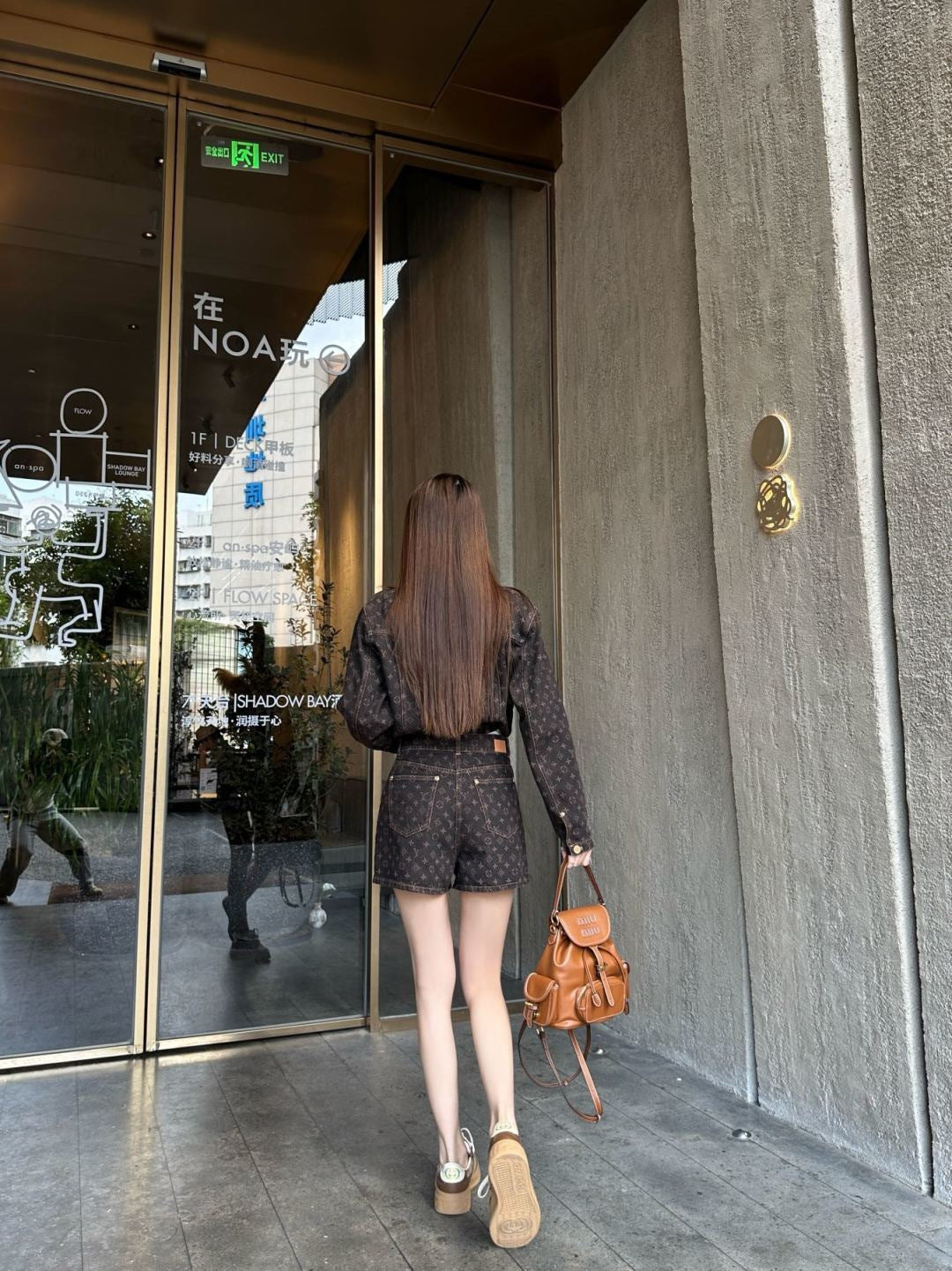 26ss Monogram Denim Jacket