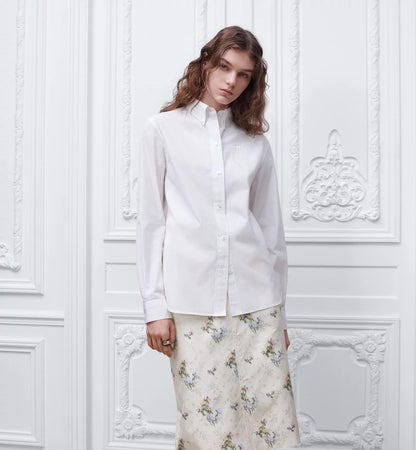 26ss Embroidered Shirt