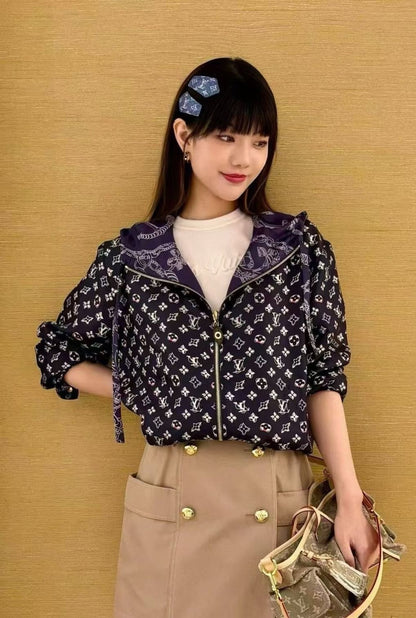 26ss Printed Nylon Jacket