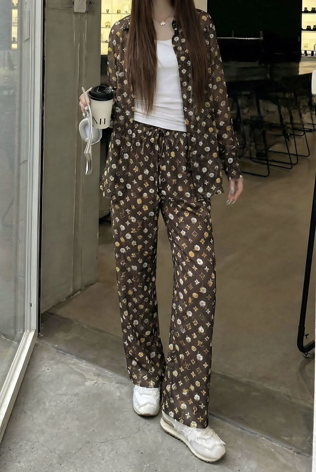 26ss Printed Pants