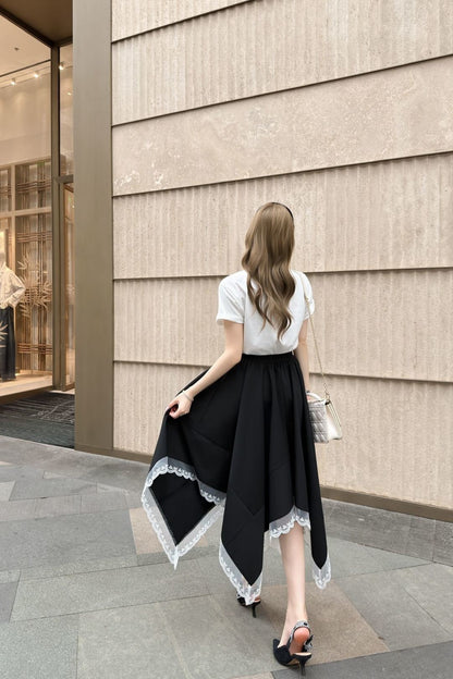 26ss Asymmetrical Skirt