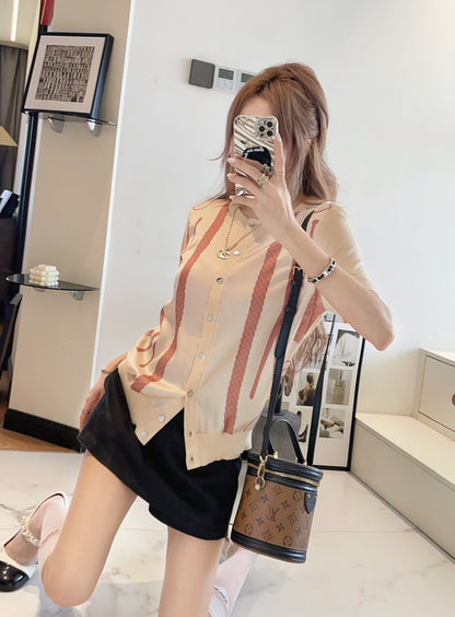 26ss Printed Knit T-shirt